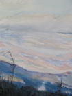 Pat Barkman painting, "Ridge Line"